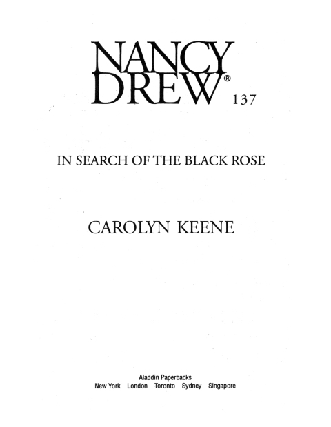 Cover image for book In Search of the Black Rose