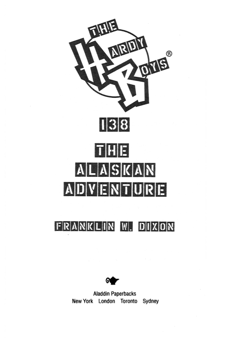 Cover image for book The Alaskan Adventure
