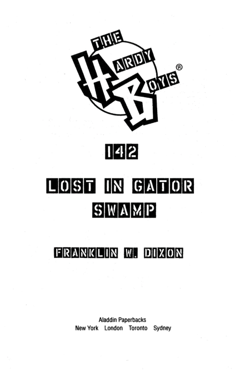 Cover image for book Lost in Gator Swamp