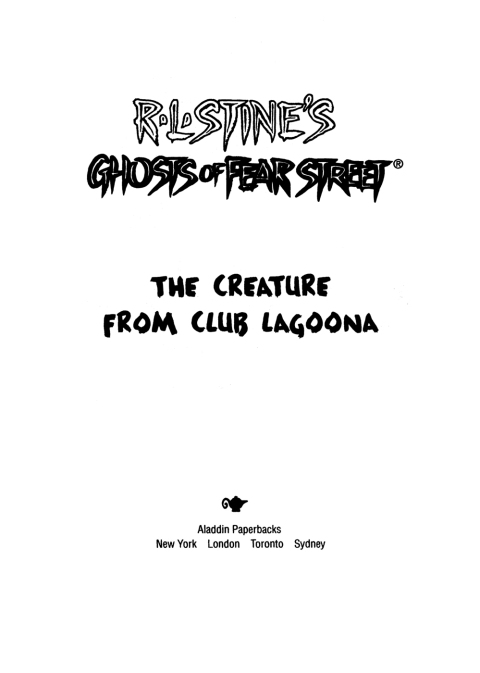 Cover image for book The Creature from Club Lagoona