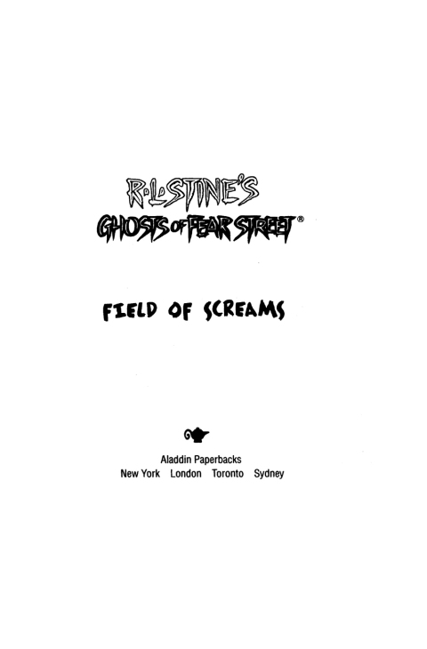 Cover image for book Field of Screams