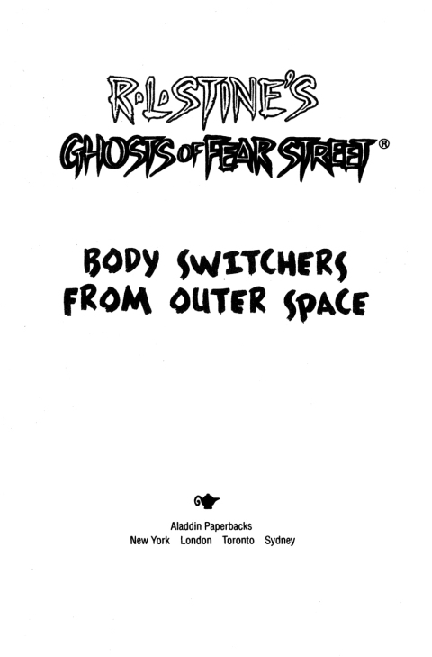 Cover image for book Body Switchers from Outer Space