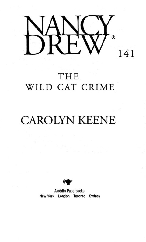 Cover image for book The Wild Cat Crime