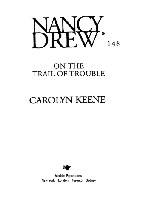 Cover image for book On the Trail of Trouble