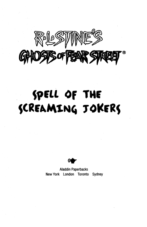 Cover image for book Spell of the Screaming Jokers