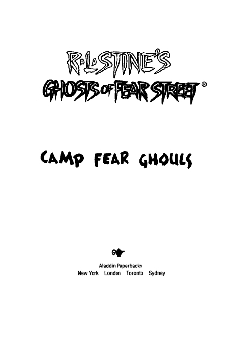 Cover image for book Camp Fear Ghouls