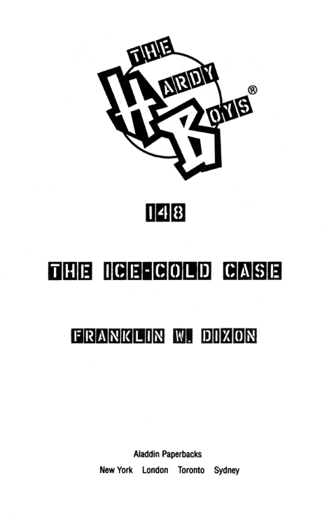 Cover image for book The Ice-cold Case