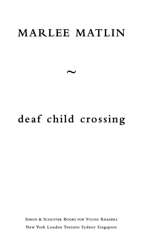 Cover image for book Deaf Child Crossing