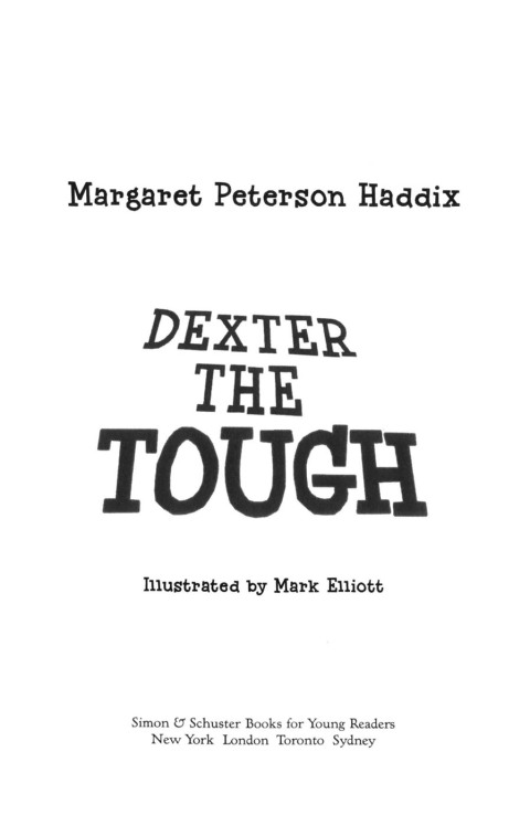 Cover image for book Dexter the Tough