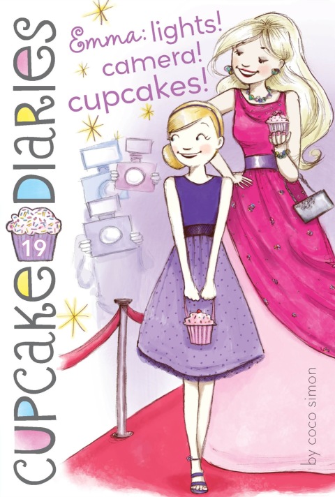 Cover image for book Emma: Lights! Camera! Cupcakes!
