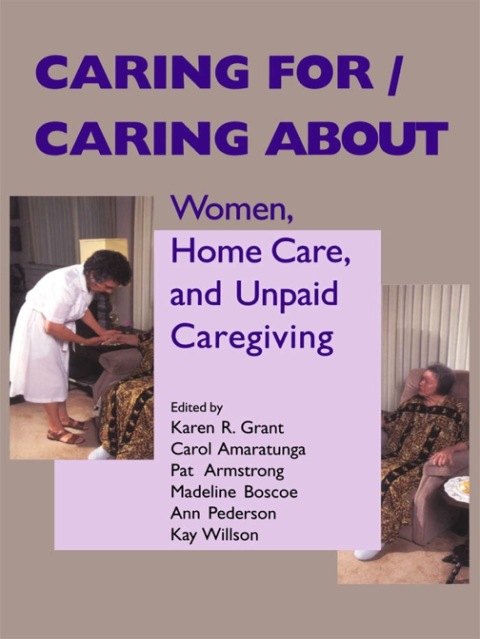 Cover image for book Caring For/Caring About