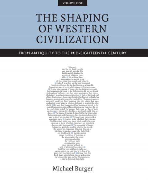 Cover image for book The Shaping of Western Civilization, Volume I