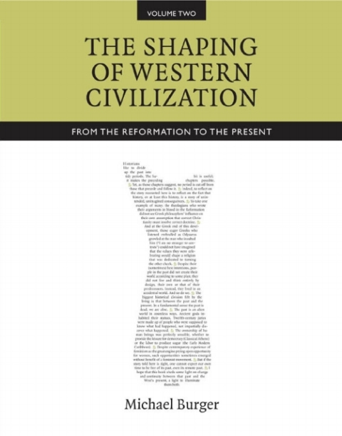 Cover image for book The Shaping of Western Civilization, Volume II