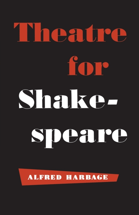 Cover image for book Theatre for Shakespeare