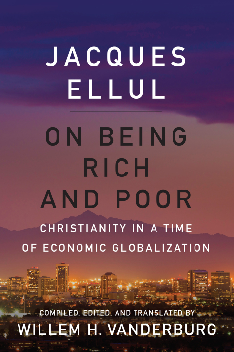 Cover image for book On Being Rich and Poor