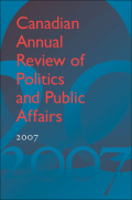 Canadian Annual Review of Politics and Public Affairs 2007 - David Mutimer