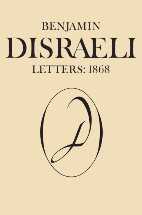 Cover image for book Benjamin Disraeli Letters