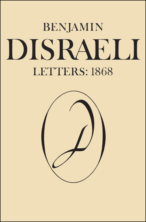 Cover image for book Benjamin Disraeli Letters