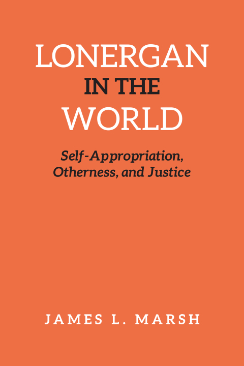 Cover image for book Lonergan in the World