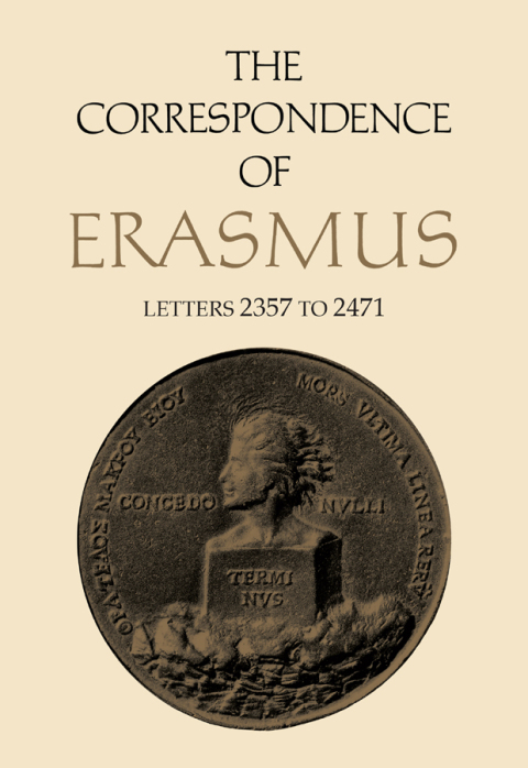 Cover image for book The Correspondence of Erasmus