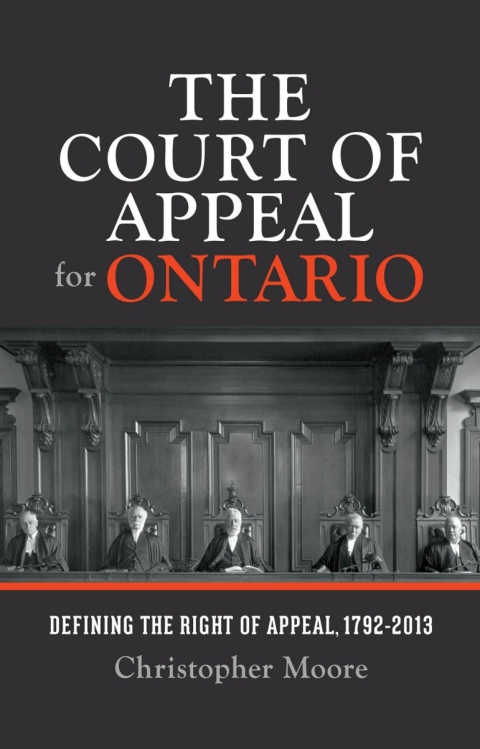 Cover image for book The Court of Appeal for Ontario