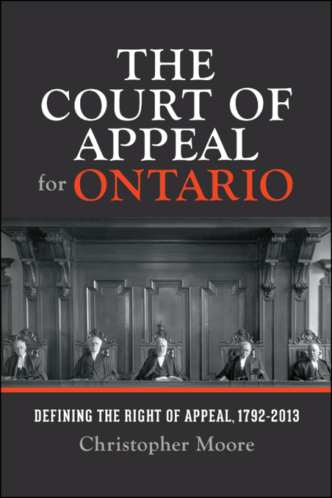 Cover image for book The Court of Appeal for Ontario