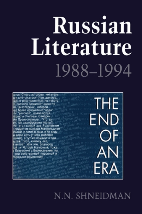 Cover image for book Russian Literature, 1988-1994