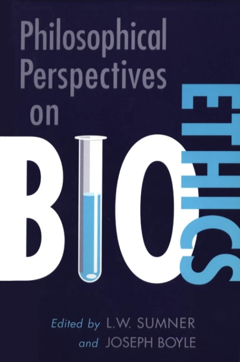 Cover image for book Philosophical Perspectives on Bioethics