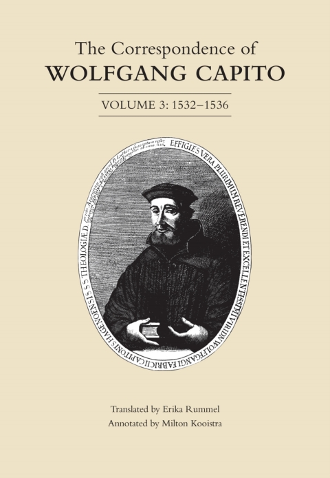 Cover image for book The Correspondence of Wolfgang Capito