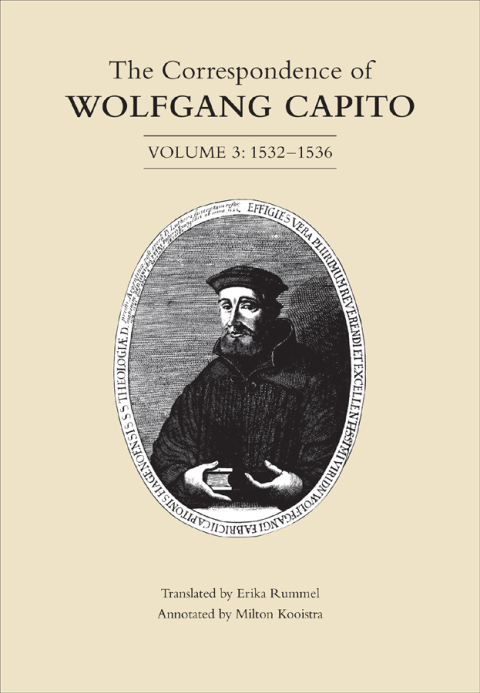 Cover image for book The Correspondence of Wolfgang Capito