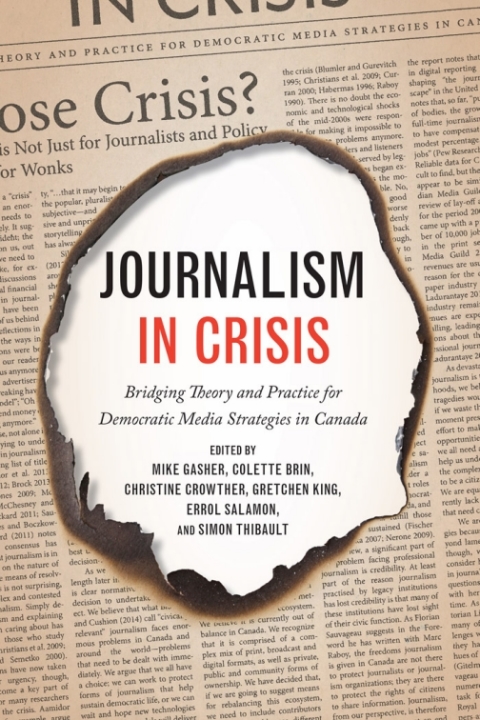 Cover image for book Journalism in Crisis