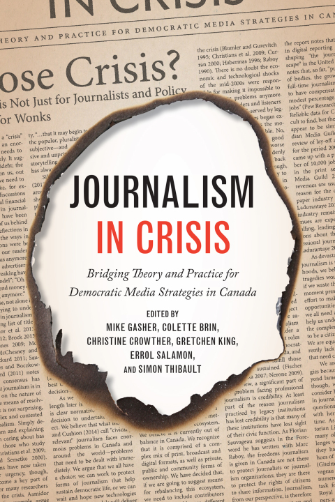 Cover image for book Journalism in Crisis