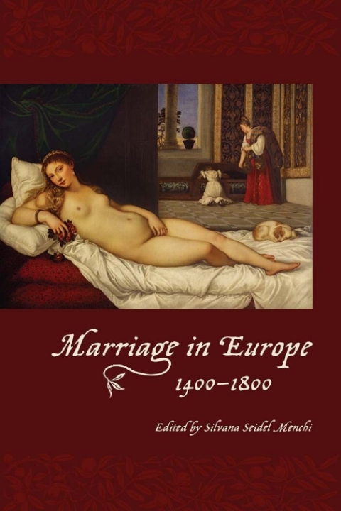 Cover image for book Marriage in Europe, 1400-1800