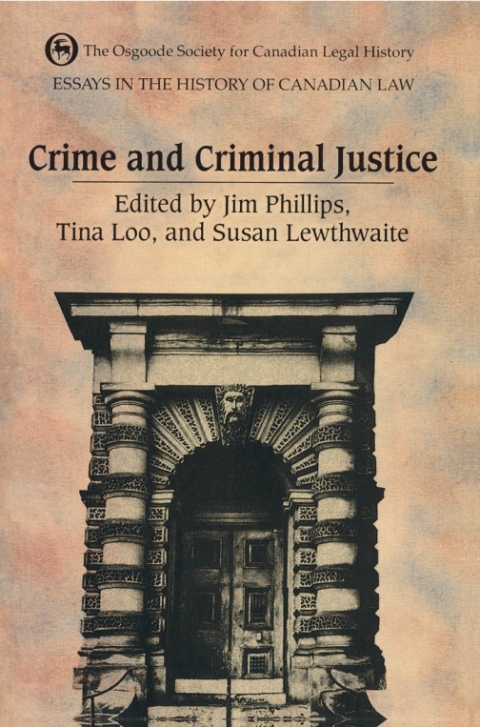 Cover image for book Essays in the History of Canadian Law