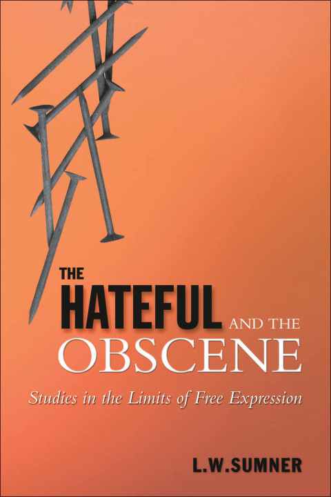 Cover image for book The Hateful and the Obscene