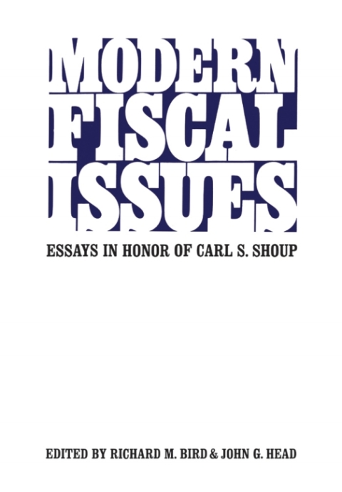 Cover image for book Modern Fiscal Issues