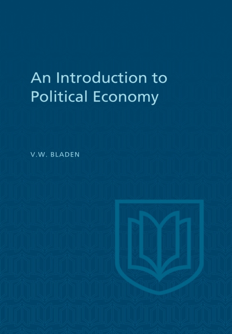 Cover image for book An Introduction to Political Economy