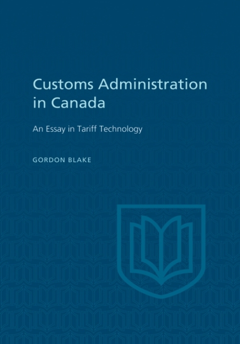 Cover image for book Customs Administration in Canada