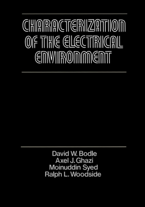 Cover image for book Characterization of the Electrical Environment