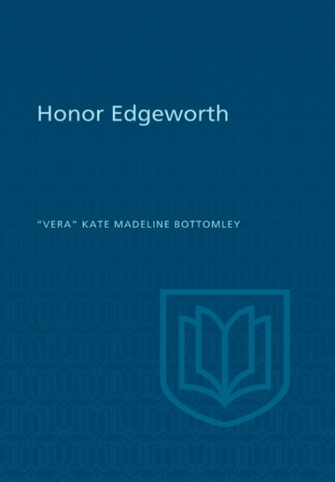 Cover image for book Honor Edgeworth