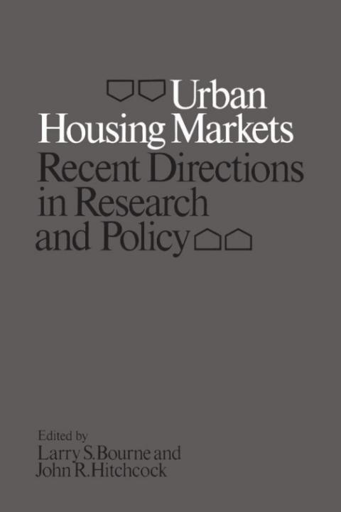 Cover image for book Urban Housing Markets