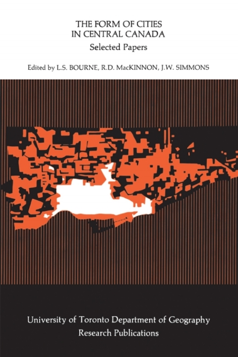 Cover image for book The Form of Cities in Central Canada