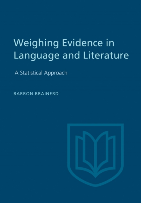 Cover image for book Weighting Evidence in Language and Literature