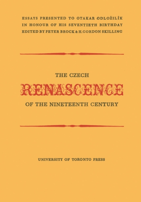 Cover image for book The Czech Renascence of the Nineteenth Century