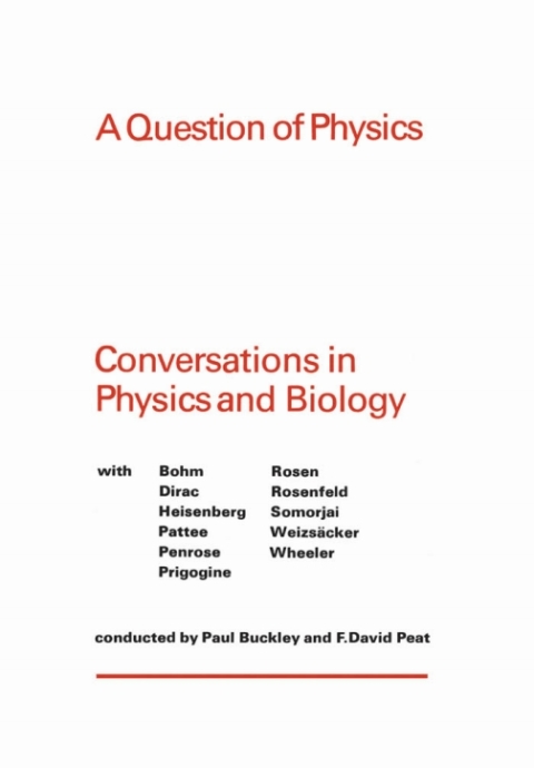 Cover image for book A Question of Physics