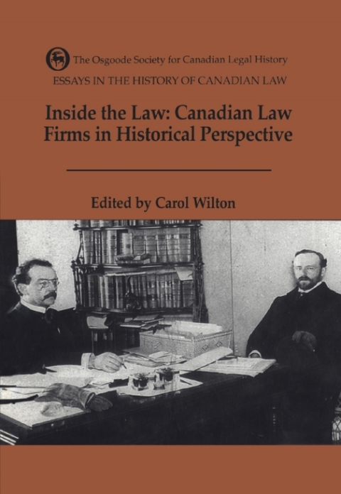 Cover image for book Inside the Law