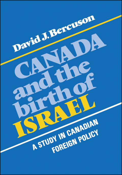 Cover image for book Canada and the Birth of Israel