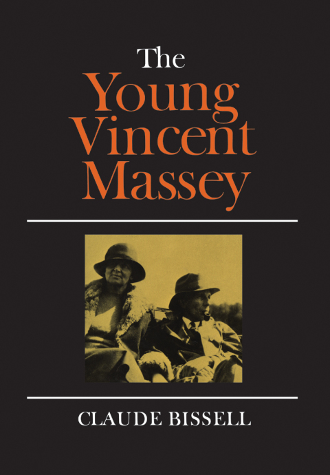 Cover image for book The Young Vincent Massey