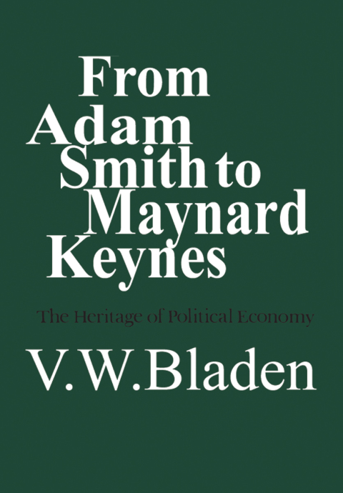 Cover image for book From Adam Smith to Maynard Keynes