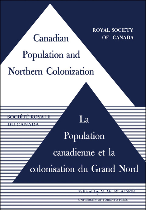 Cover image for book Canadian Population and Northern Colonization
